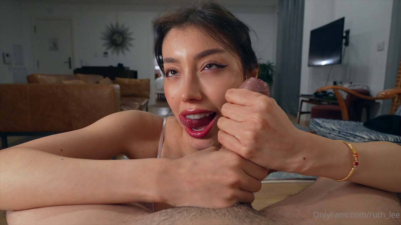 Ruth Lee ASMR Super Sloppy Blowjob