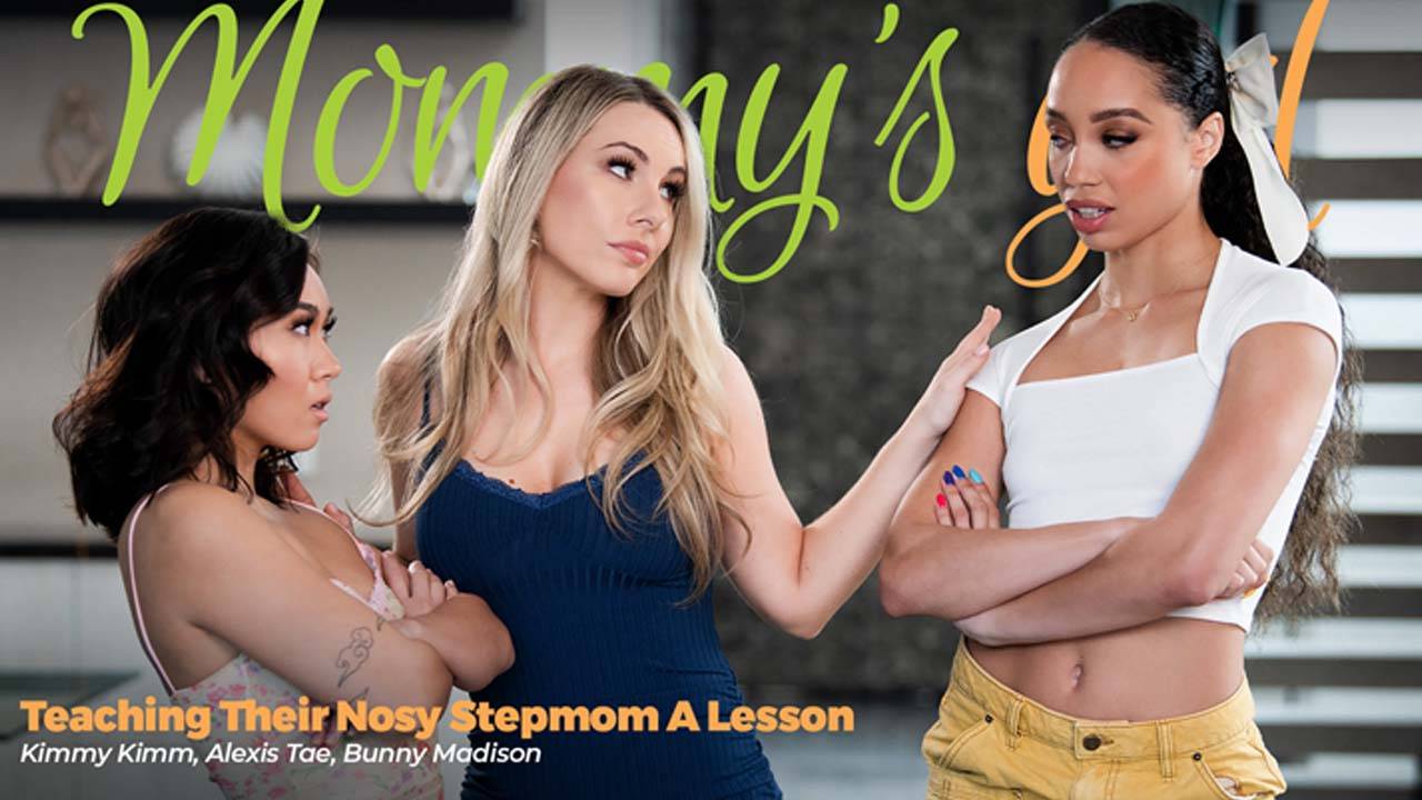 MommysGirl Kimmy Kimm Alexis Tae And Bunny Madison Teaching Their Nosy Stepmom A Lesson