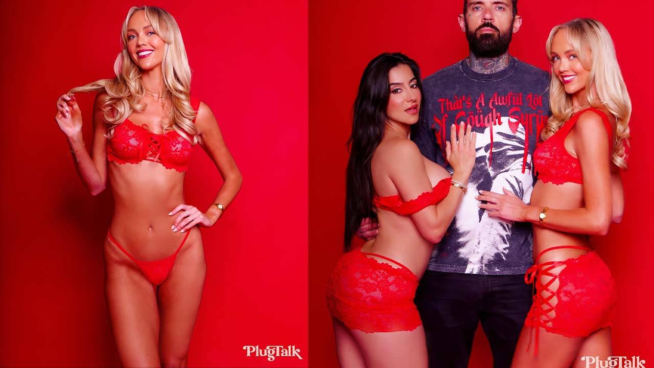 Annie Kate Newly Engaged Aussie Threesome With Lena The Plug On PlugTalk