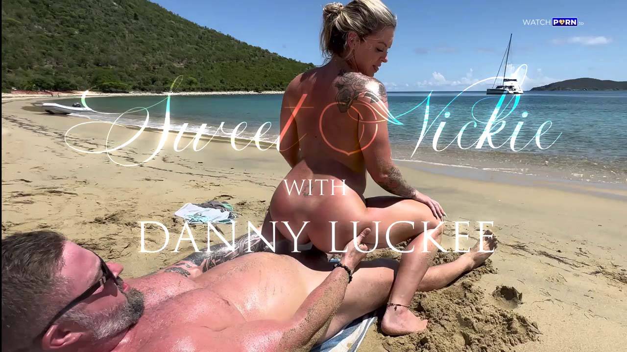 Sweet Vickie Public Sex With Danny Luckee In The Virgin Islands