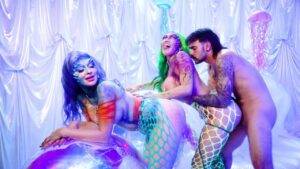 Little Puck - oral play in ocean shell set - HornySimp