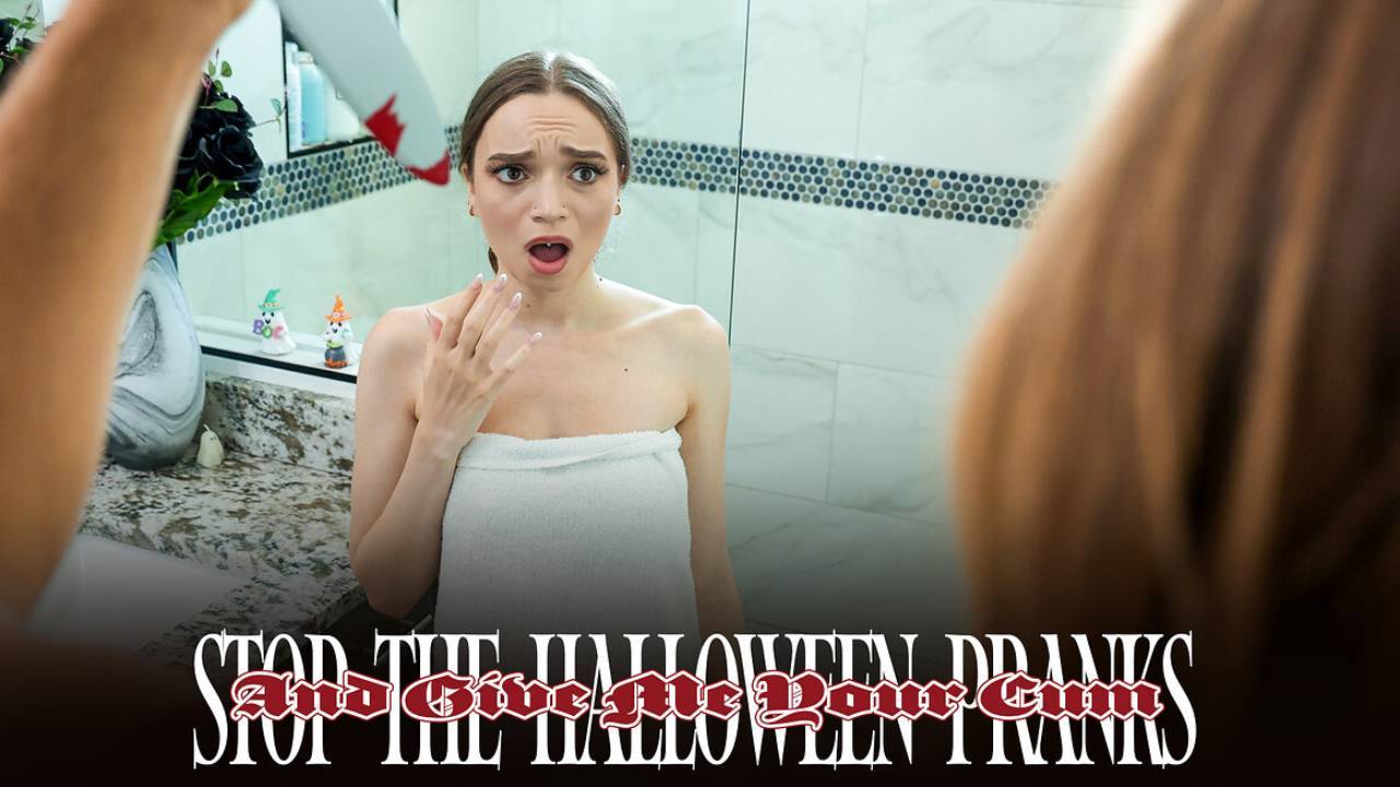 Selina Imai shocked in towel
